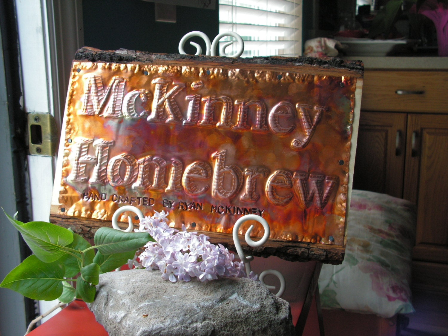 Family Sign, Copper Sign,  wood sign, Custom Sign, Wedding sign, Symbol, Family gift,  Anniversary sign, Housewarming, Weddings, 7th Year