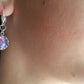 Fire Opal Earrings, Leaves and Twigs Earrings, Dragon'w Breath Earrings, Mexican Fire Opal Earrings, Opal Earrings, Jewelry, Fire Jewelry